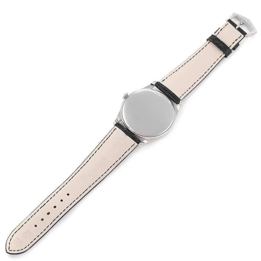 Patek Philippe Calatrava White Gold Mechanical Mens Watch 5196G 2