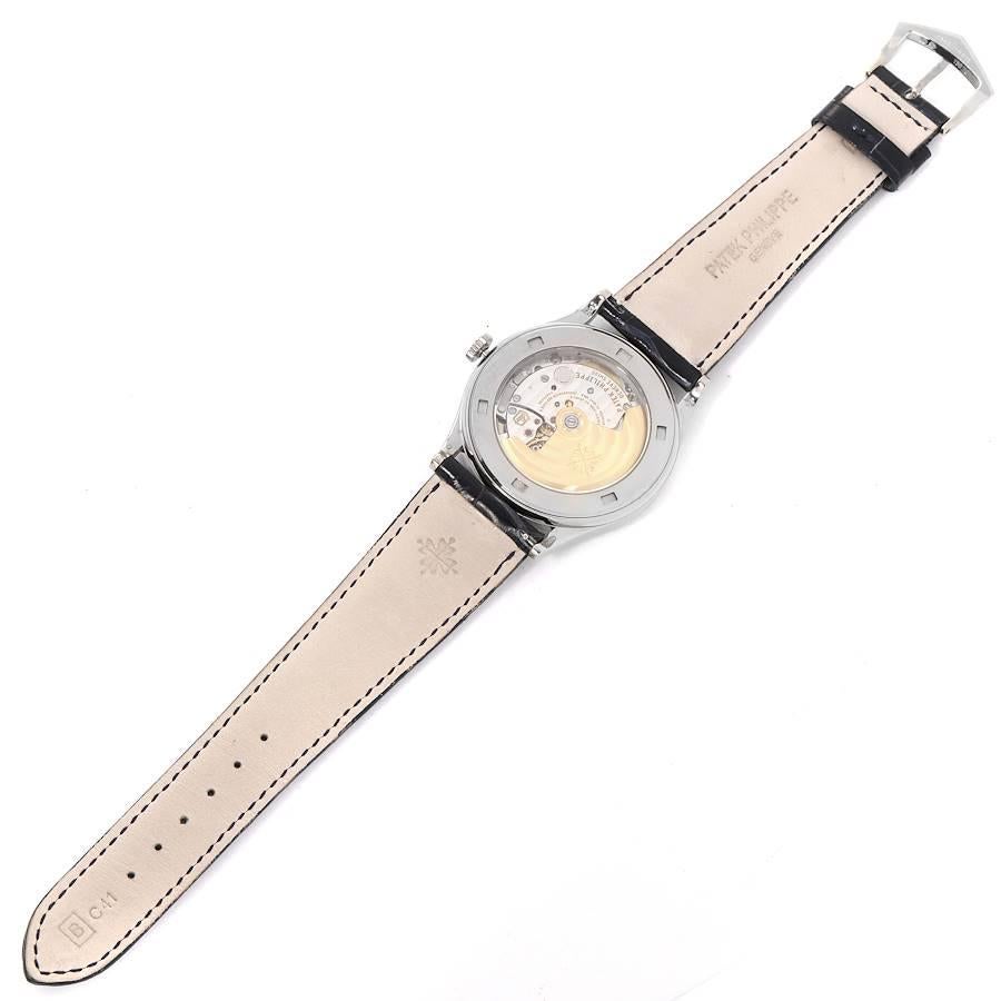 Patek Philippe Calatrava White Gold Silver Dial Automatic Mens Watch 5296 For Sale 3