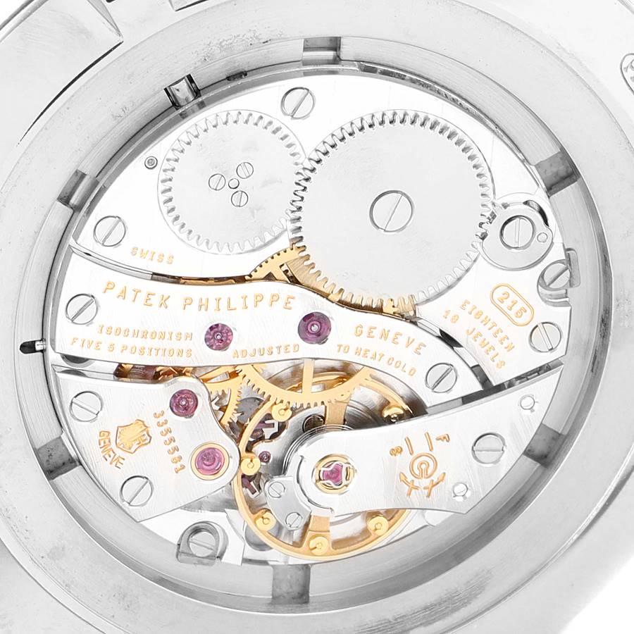 Men's Patek Philippe Calatrava White Gold White Dial Mens Watch 5116