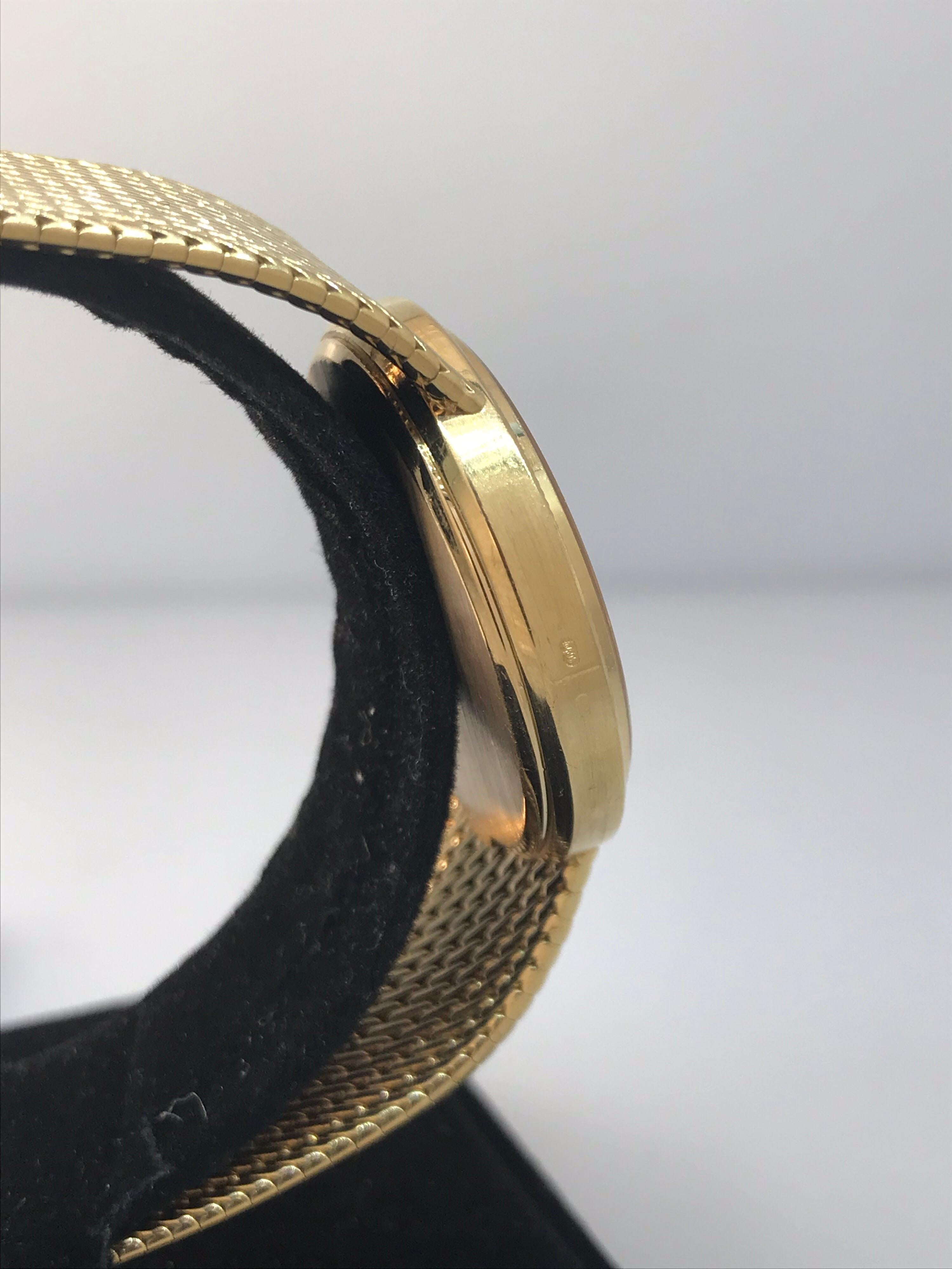 Patek Philippe Calatrava Yellow Gold Automatic Bracelet Men's Watch 3802/205J 4