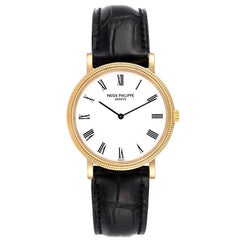 Patek Philippe Calatrava Yellow Gold Automatic Mens Watch 5120