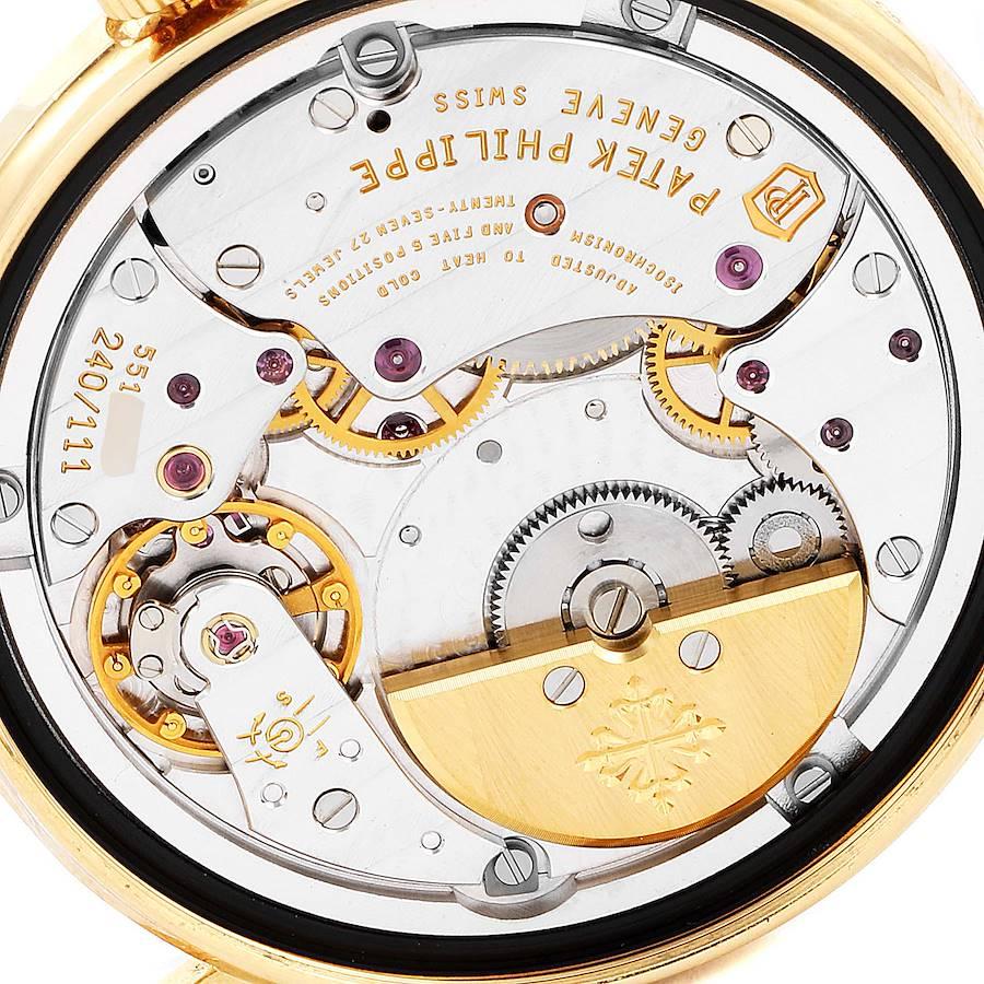 Patek Philippe Calatrava Yellow Gold Automatic Mens Watch 5120 For Sale 2