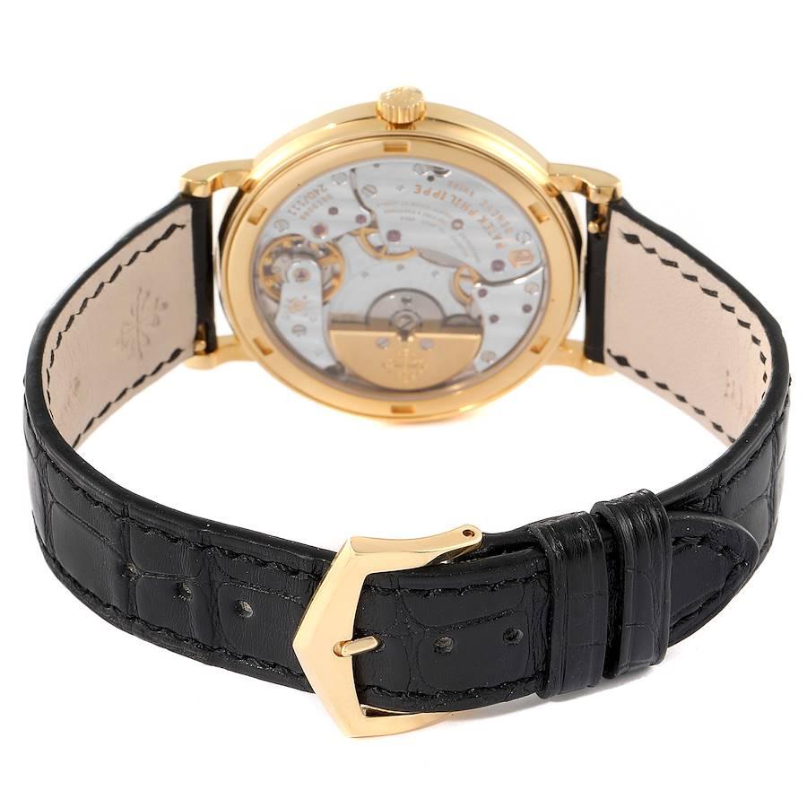 Patek Philippe Calatrava Yellow Gold Automatic Mens Watch 5120 For Sale 3