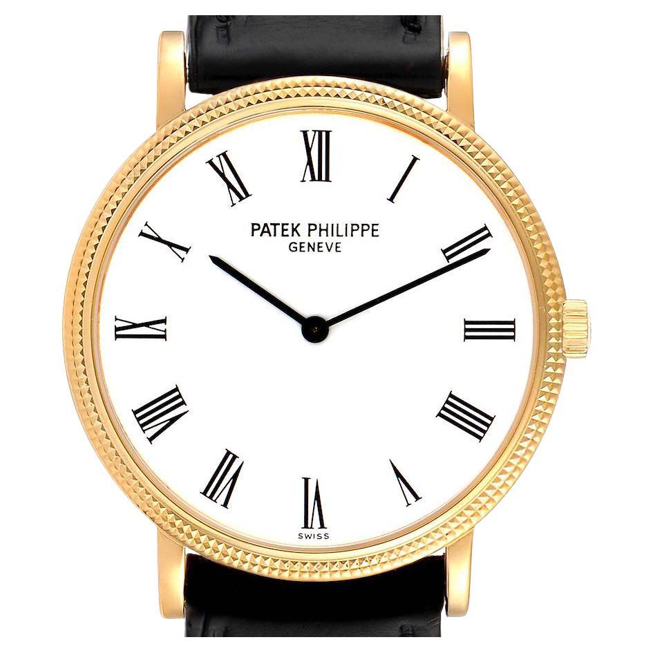 Patek Philippe Calatrava Yellow Gold Automatic Mens Watch 5120