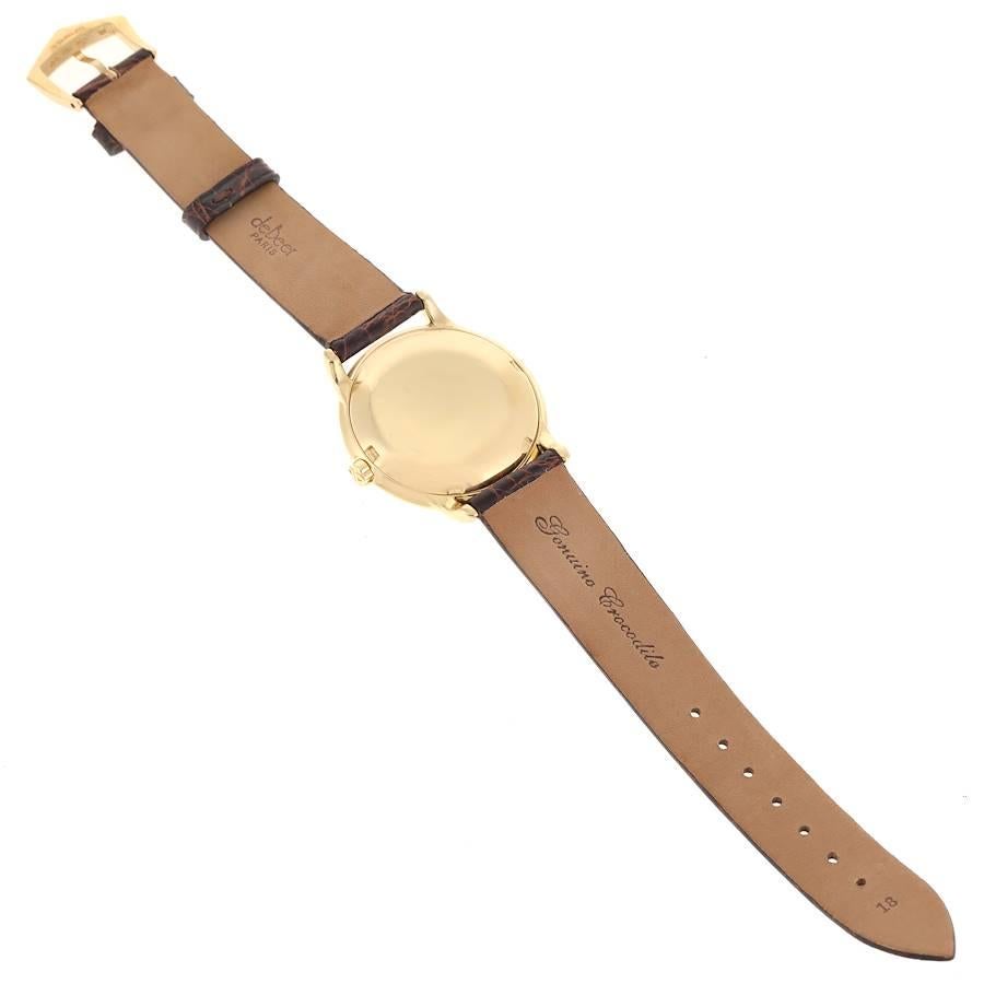 Patek Philippe Calatrava Yellow Gold Automatic Vintage Mens Watch 2552 For Sale 6