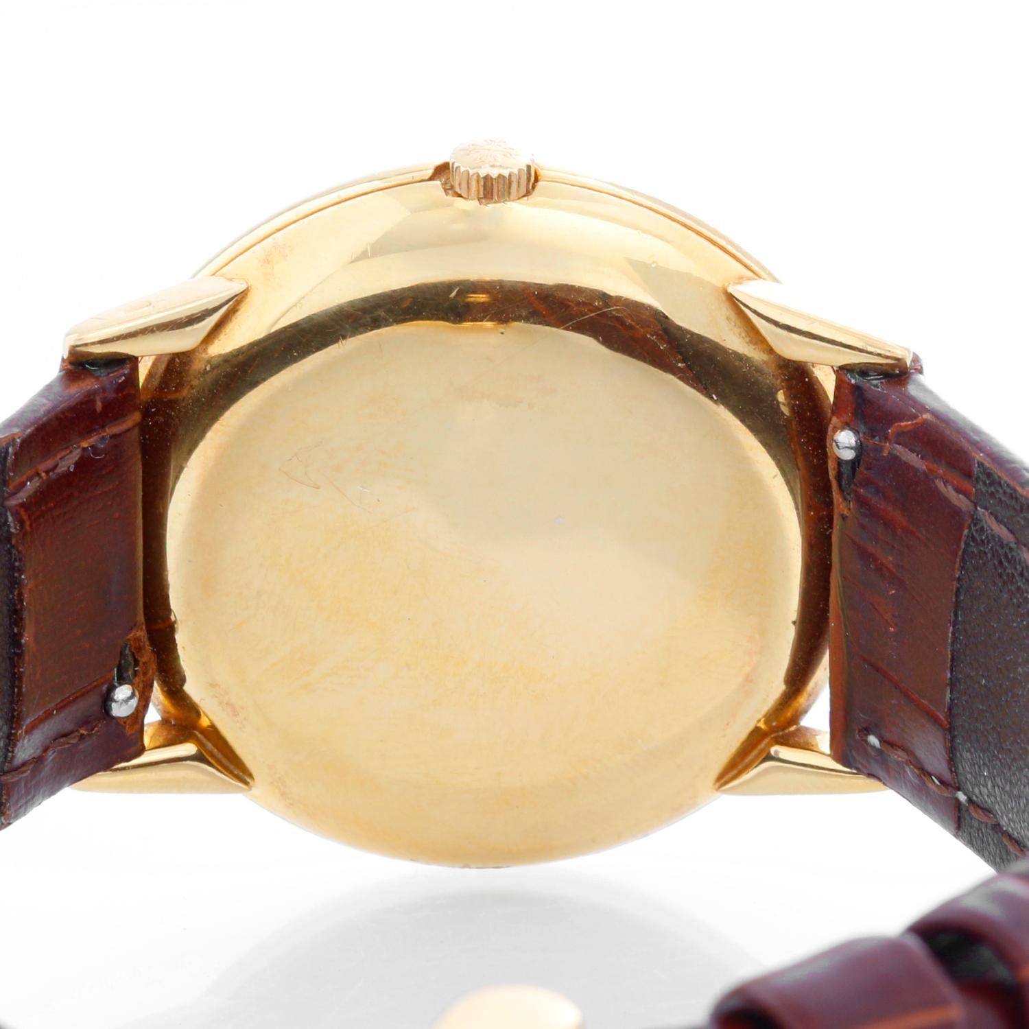 Patek Philippe Calatrava Yellow Gold Men's Watch 1