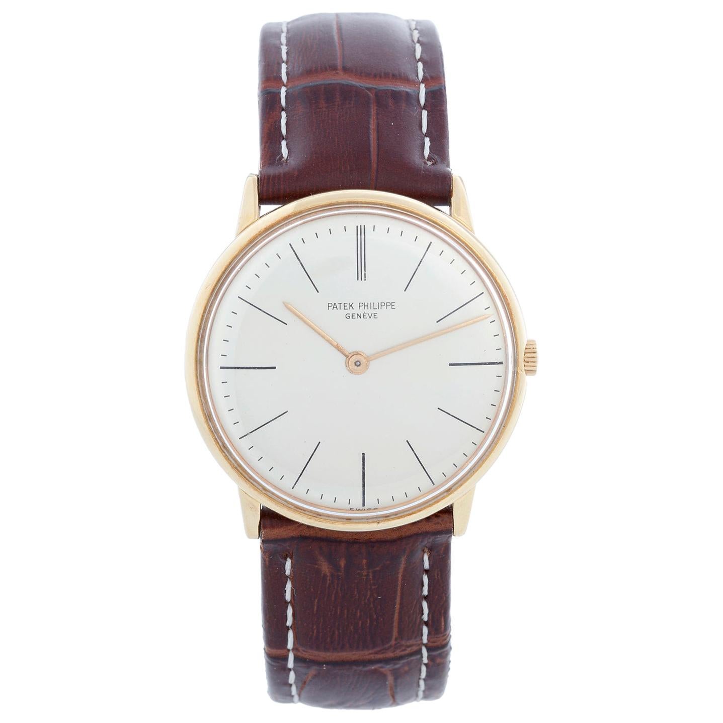 Patek Philippe Calatrava Yellow Gold Men's Watch