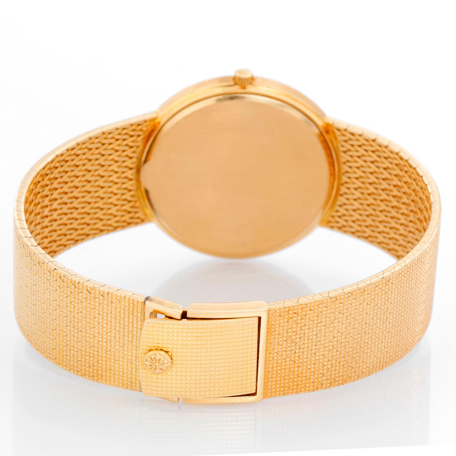 patek philippe calatrava gold bracelet