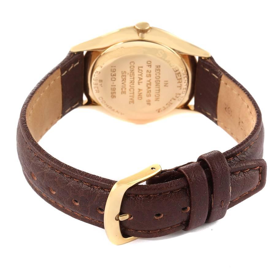 Vintage-Herrenuhr Patek Philippe Calatrava Gelbgold 2507 5