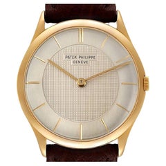 Patek Philippe Calatrava Yellow Gold Vintage Mens Watch 2507