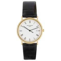 Vintage Patek Philippe Calatrava Yellow Gold Watch 3944