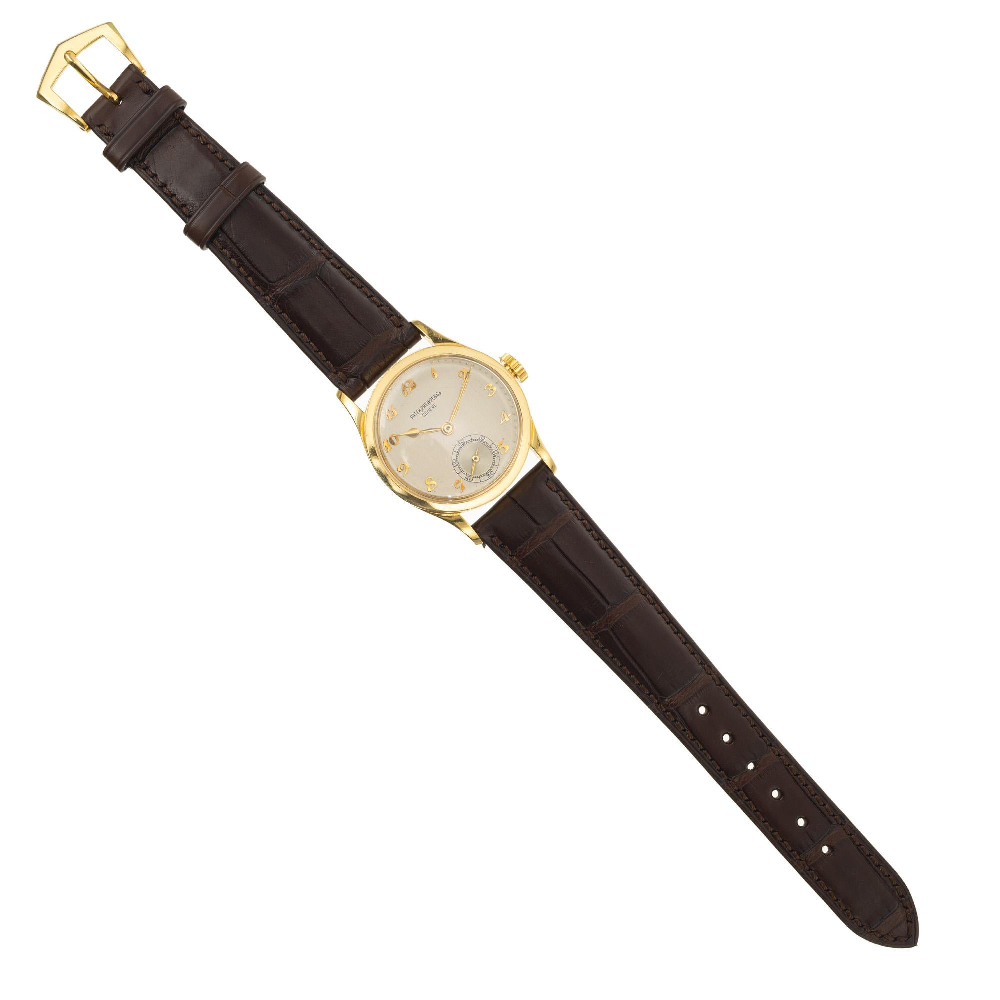 Patek Philippe Calatrava Yellow Gold  Wristwatch 4