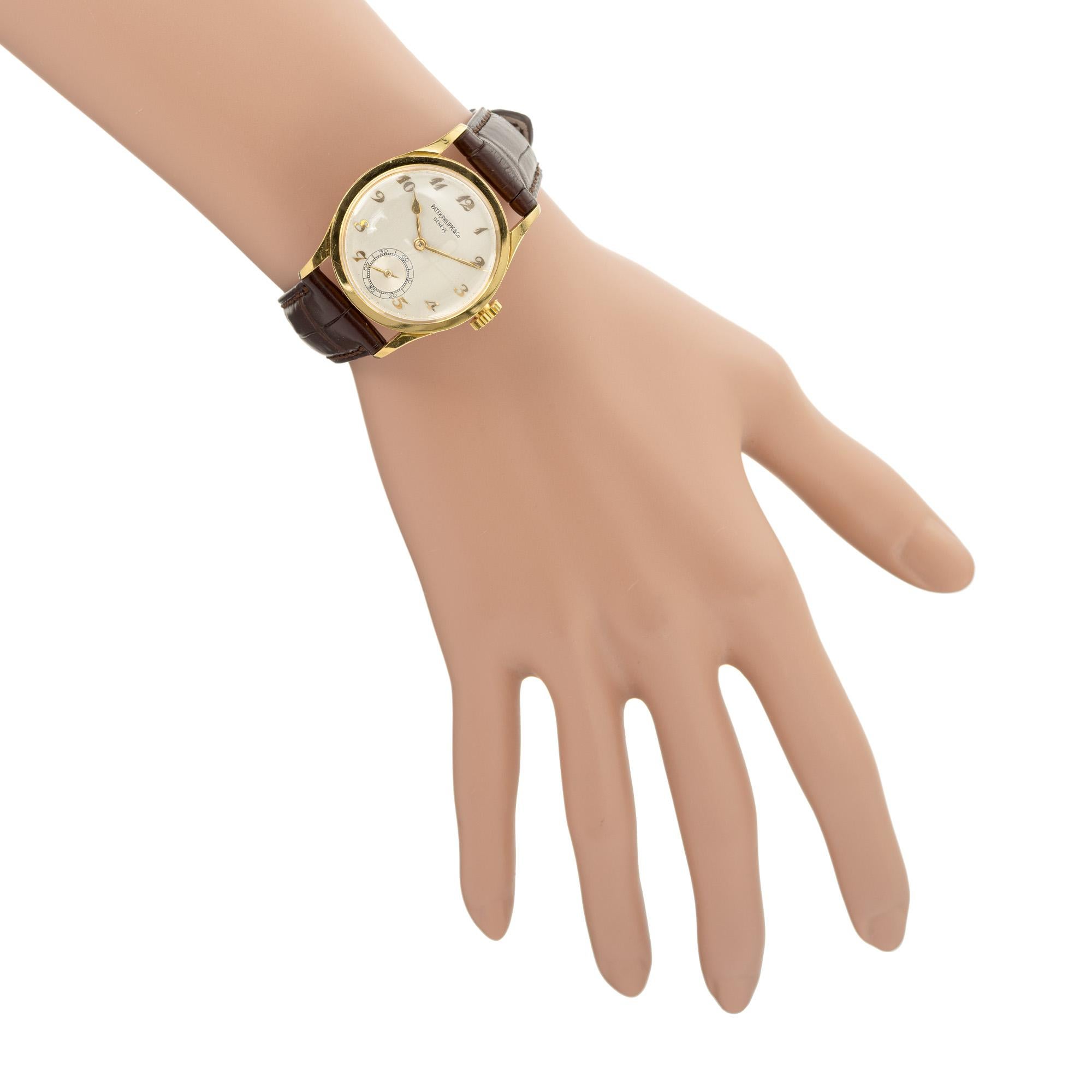 Patek Philippe Calatrava Yellow Gold  Wristwatch 5