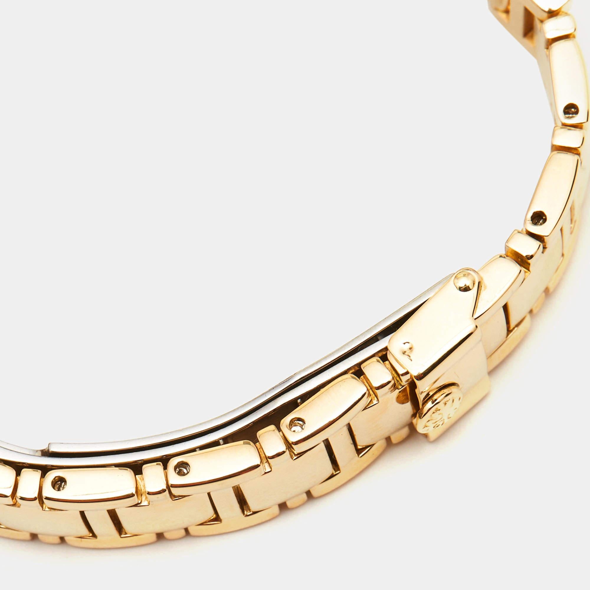 Contemporary Patek Philippe Champagne 18k Yellow Gold Nautilus Women's Wristwatch 27 mm