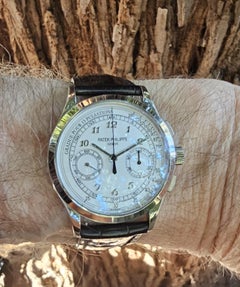 Patek Philippe Chronograph 5170G-001 manual-wind -39.5mm Circa 2017 Full Set