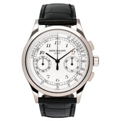 Patek Philippe Chronograph 5170G Silver Dial Mens Watch Box Papers