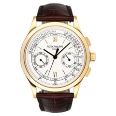 Patek Philippe Chronograph 5170J Silbernes Zifferblatt Herrenuhr Box Papiere