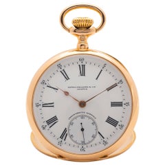 Patek Philippe Chronometro Gondolo Pink Gold Open-Faced Watch