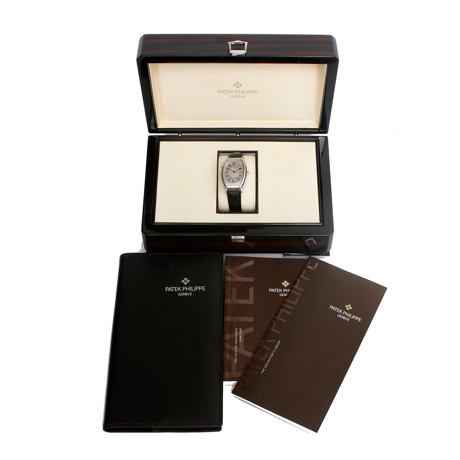 Patek Philippe Chronometro Gondolo Platinum Men's Watch 5098 P 'or 5098P' 1