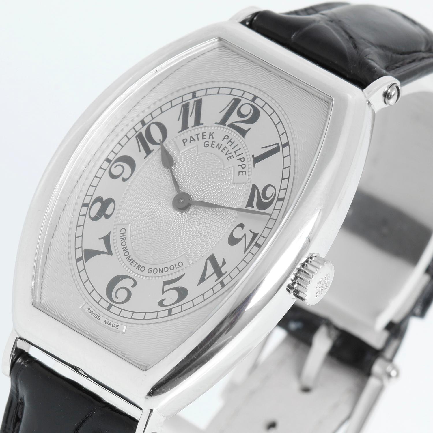 Patek Philippe Chronometro Gondolo Platinum Men's Watch  5098 P (or 5098P) 3
