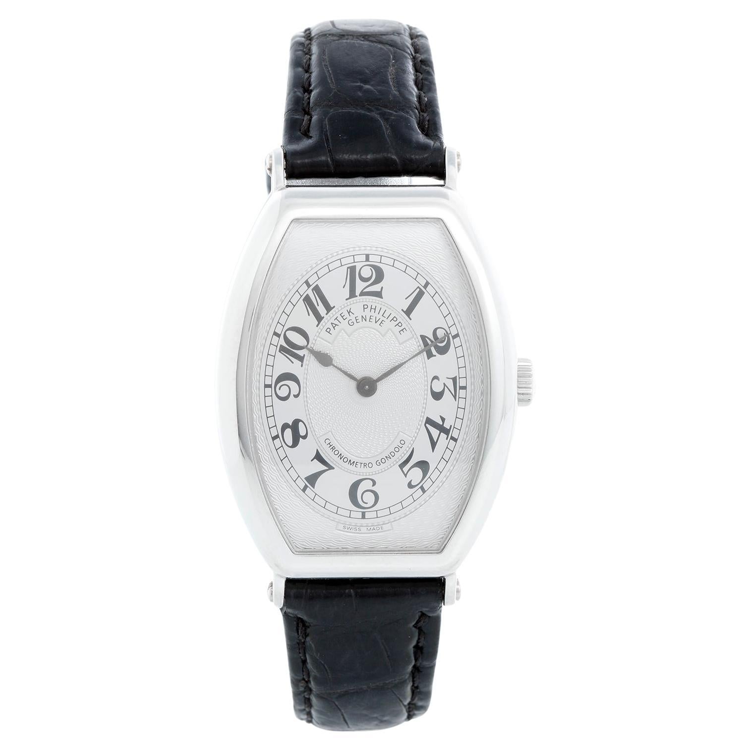 Patek Philippe Chronometro Gondolo Platinum Men's Watch  5098 P (or 5098P)