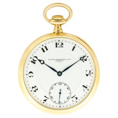 Patek Philippe & Cie. A Gold Open Face Pocket Watch C1914