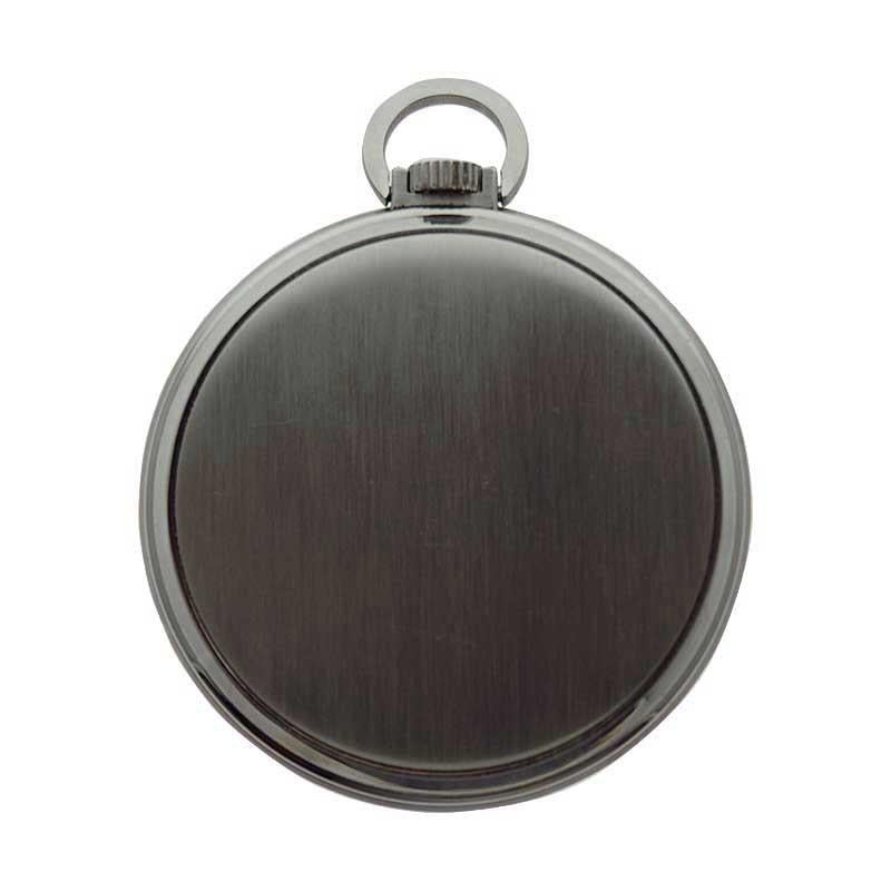 Patek Philippe & Cie. Steel Art Deco Open Faced Pocket Watch, circa 1940s 6