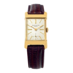 Retro Patek Philippe Classic 2553 in yellow gold with a Grey dial 31mm Manual watch
