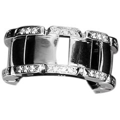 Patek Philippe & Co. 18 Karat White Gold Twenty-4 Diamond Band