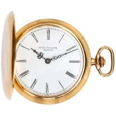 Patek Philippe & Co. 18 Karat Yellow Gold Hunter Case Pocket Watch Ref 865