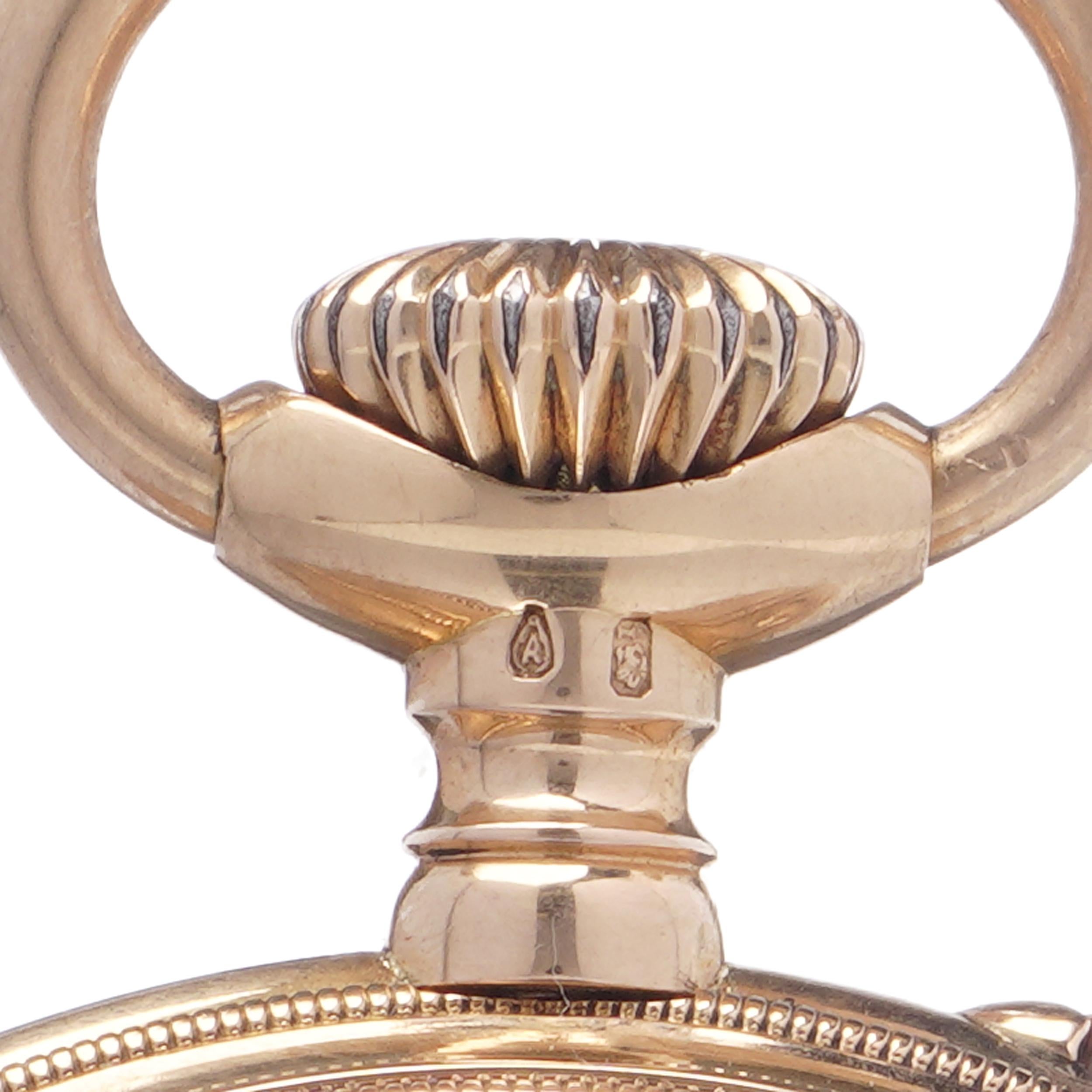 Patek Philippe & Co. 18kt Yellow Gold Pocket Watch with Minute Repeater For Sale 1