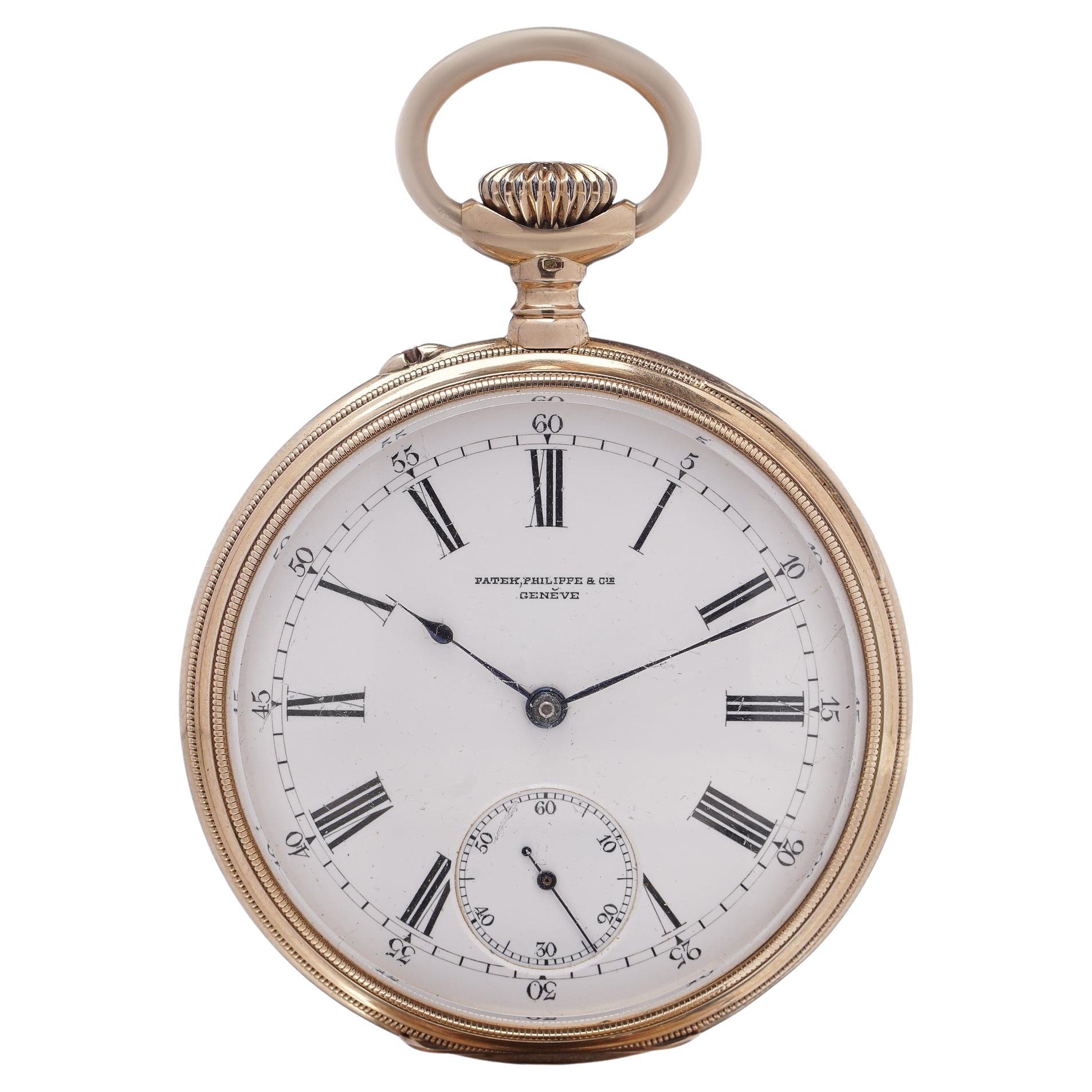 Patek Philippe & Co. 18kt Yellow Gold Pocket Watch with Minute Repeater