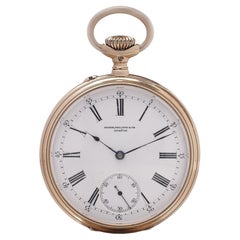 Patek Philippe & Co. 18kt Yellow Gold Pocket Watch with Minute Repeater