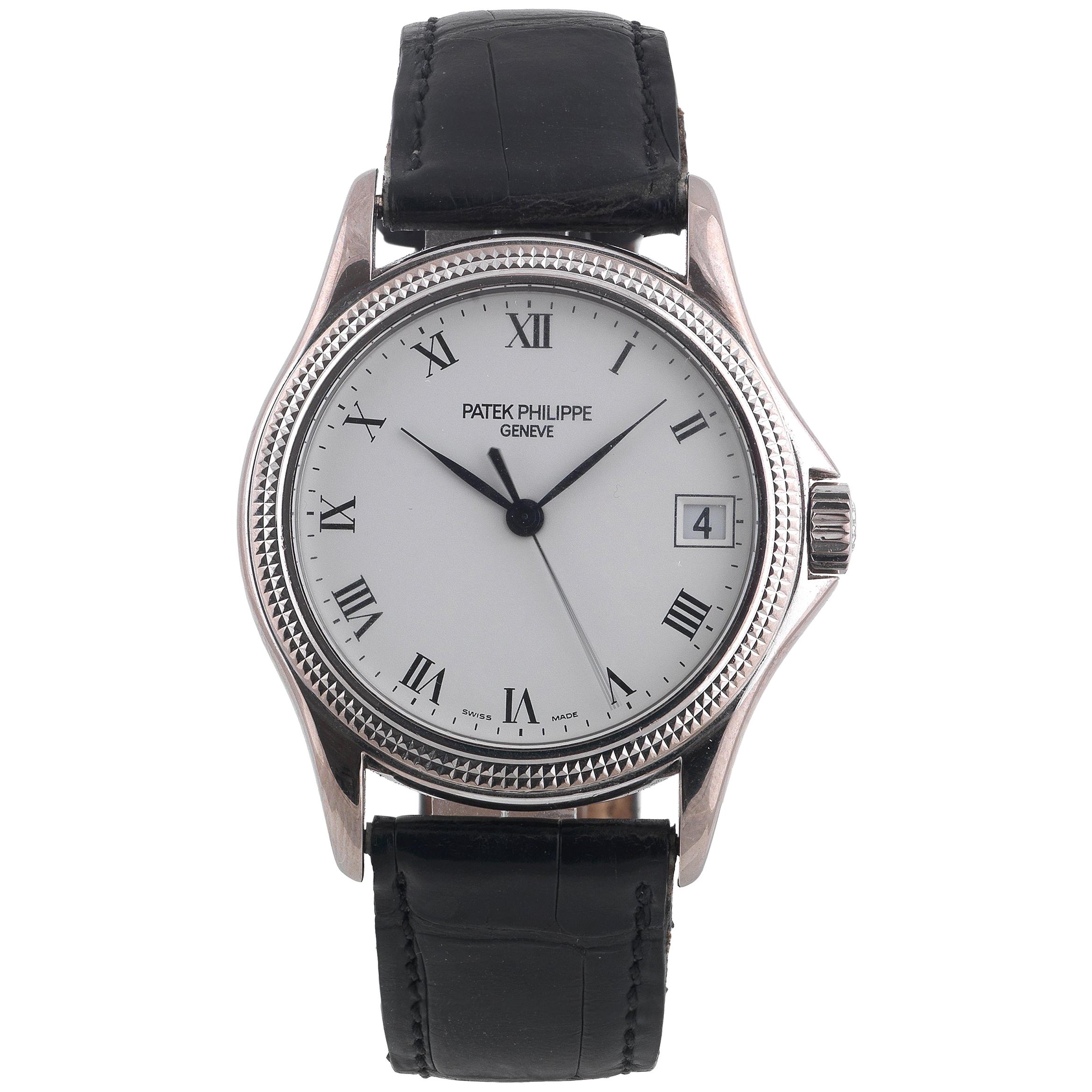 Patek Philippe & Co. Calatrava Automatic Ref. 5117 White Gold Wristwatch