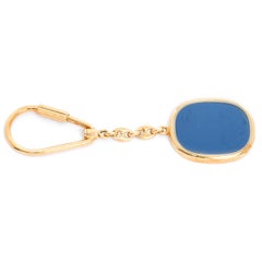 Patek Philippe & Co. Gold Ellipse Keychain