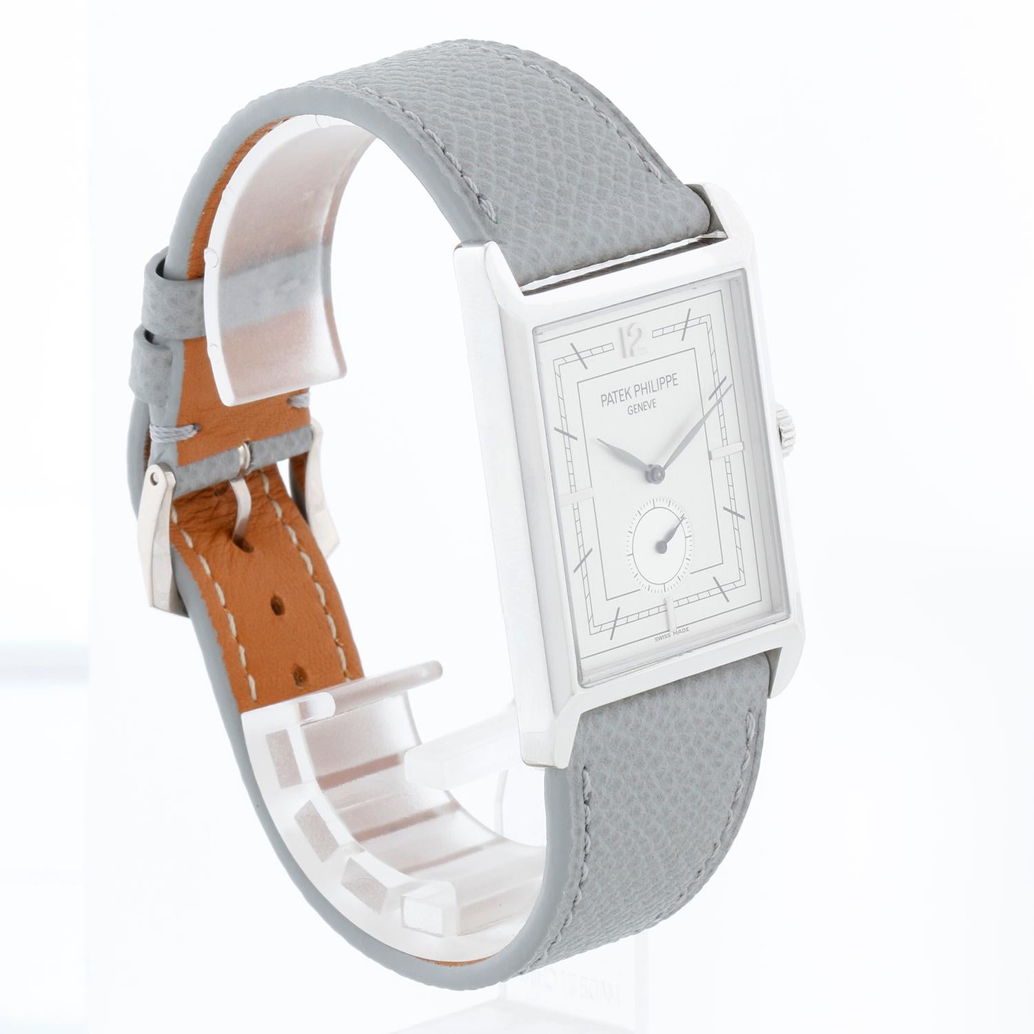 Patek Philippe & Co. Gondolo Platinum  Men's Watch 5109-P (5109P ) In Excellent Condition For Sale In Dallas, TX