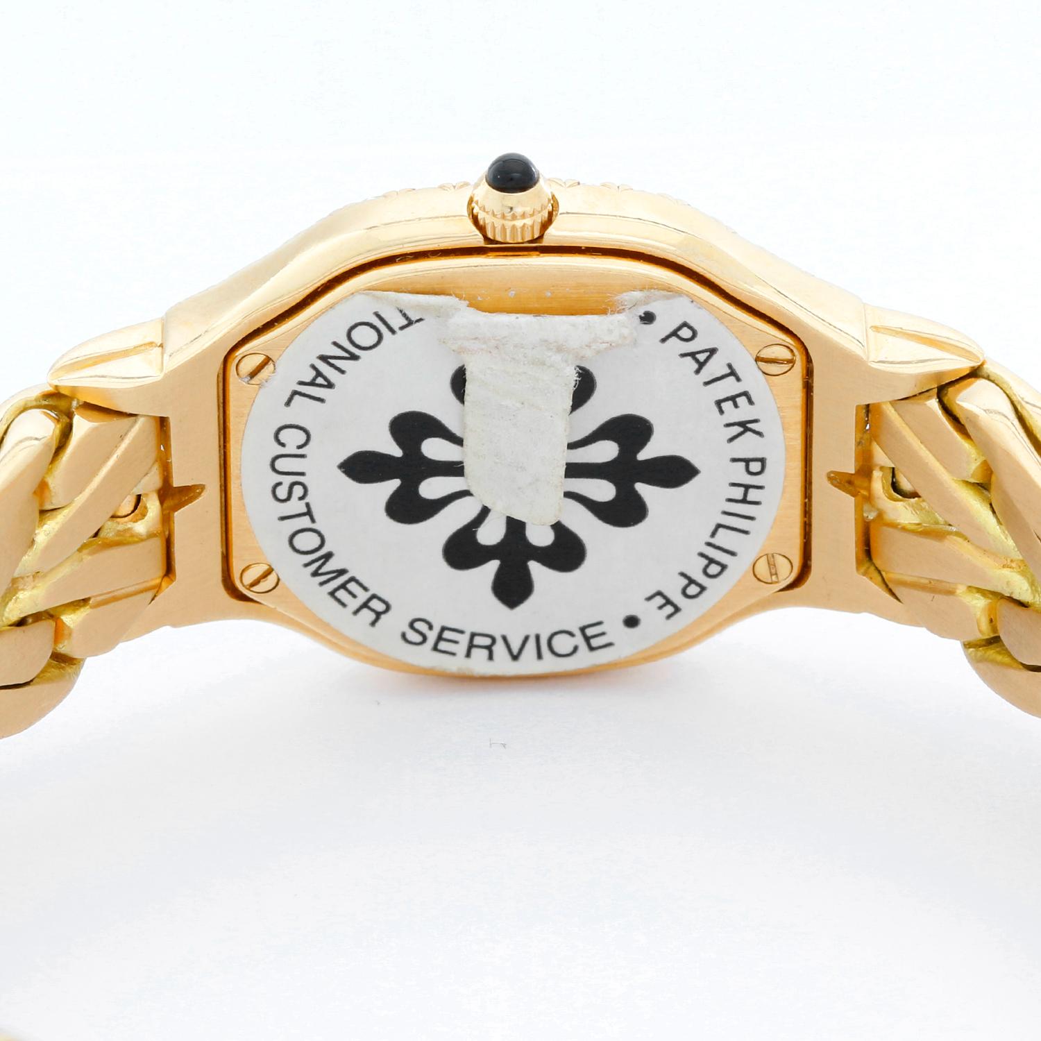 Women's or Men's Patek Philippe & Co. La Flamme 18 Karat Yellow Gold Watch Ref 4815