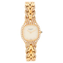 Patek Philippe & Co. La Flamme 18 Karat Gelbgold Uhr Ref 4815