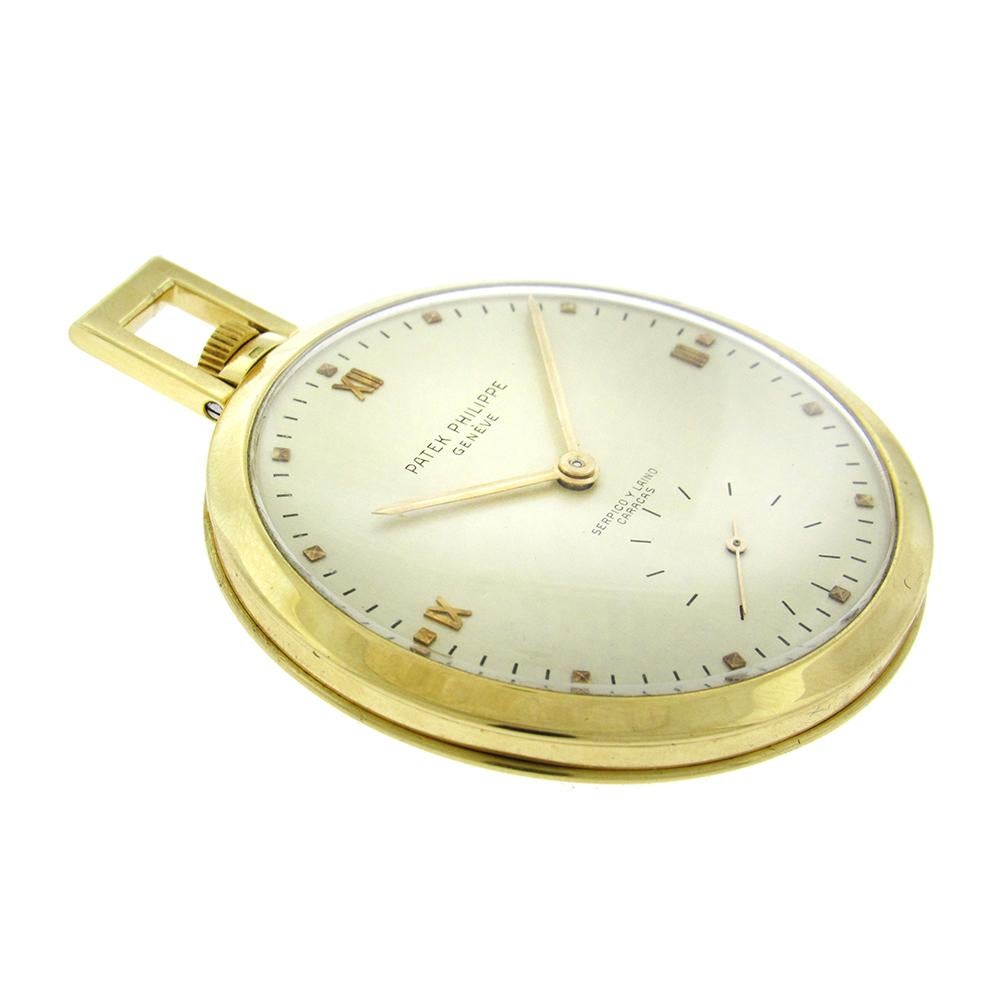Patek Philippe & Co. Open Face Pocket Watch In Excellent Condition In New York, NY