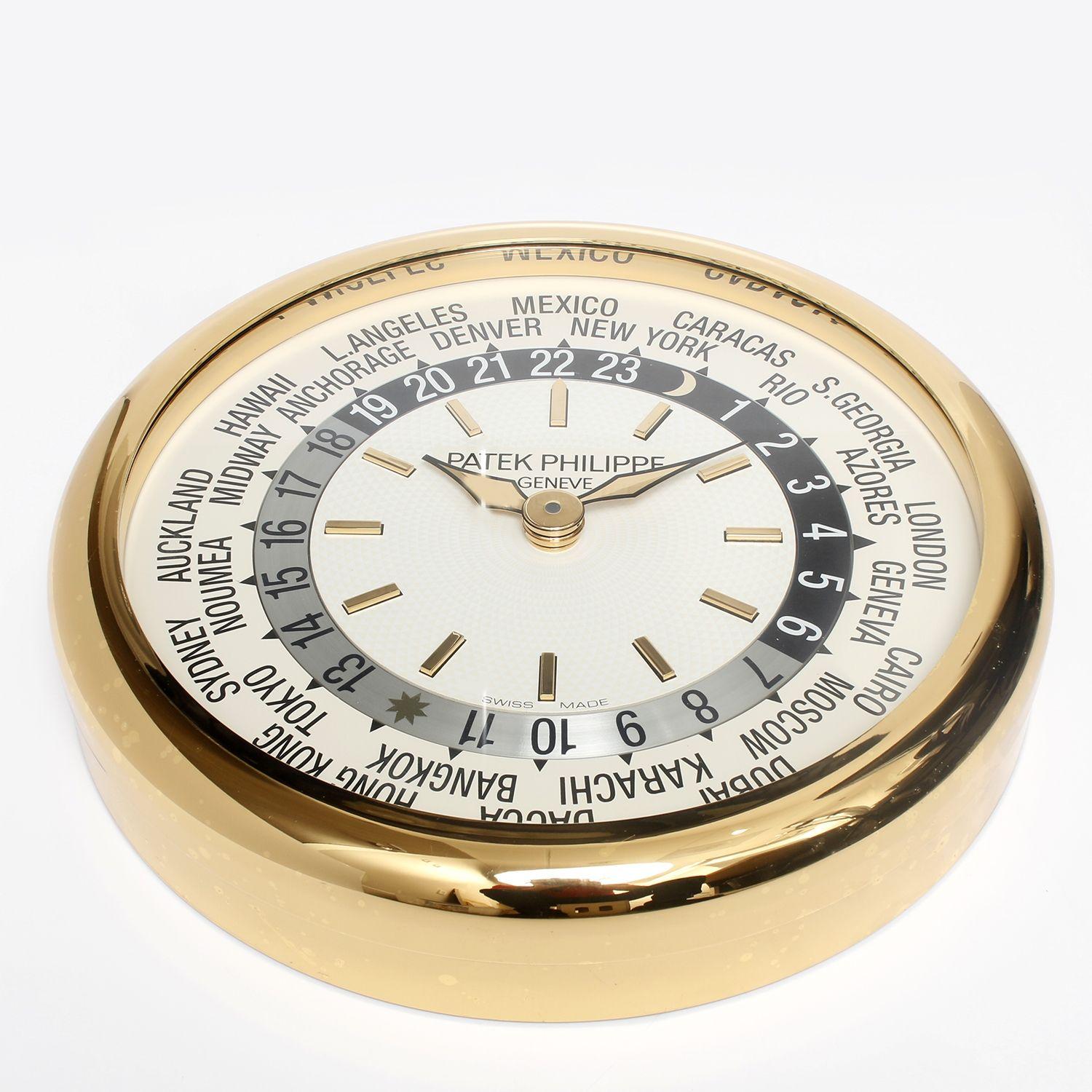 Women's or Men's Patek Philippe & Co. World Time, Hours of The World Clock
