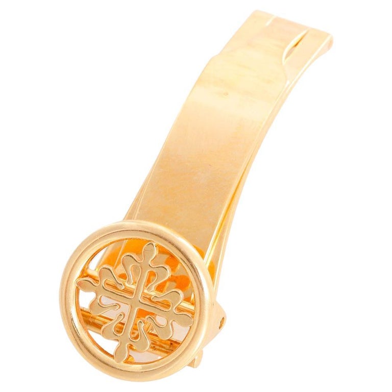 Patek Philippe and Co. Yellow Gold Deployant Buckle For Sale at 1stDibs