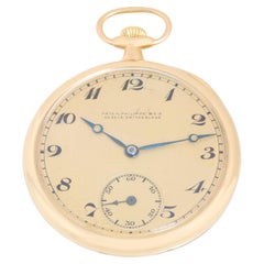 Vintage Patek Philippe & Co. Yellow Gold Open Face Pocket Watch, circa 1920