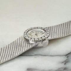 Patek Philippe Cocktail Vintage Watch White Gold Diamond Set 3282/46