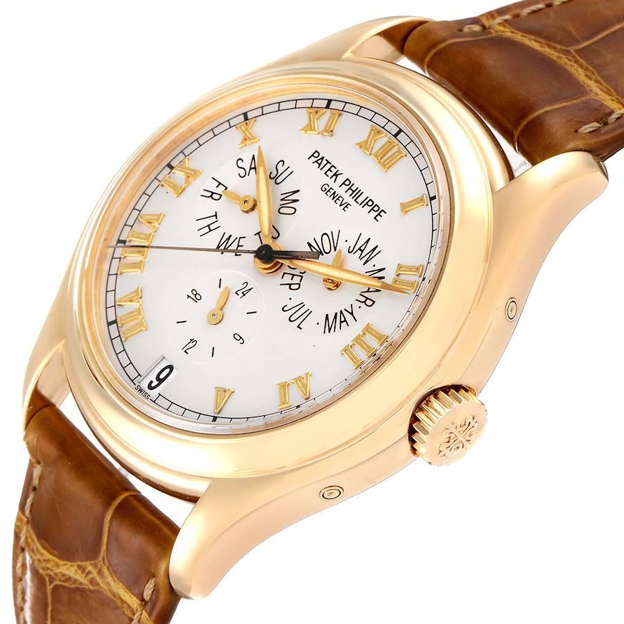Patek Philippe Complicated Annual Calendar Yellow Gold Mens Watch 5035 For Sale 1