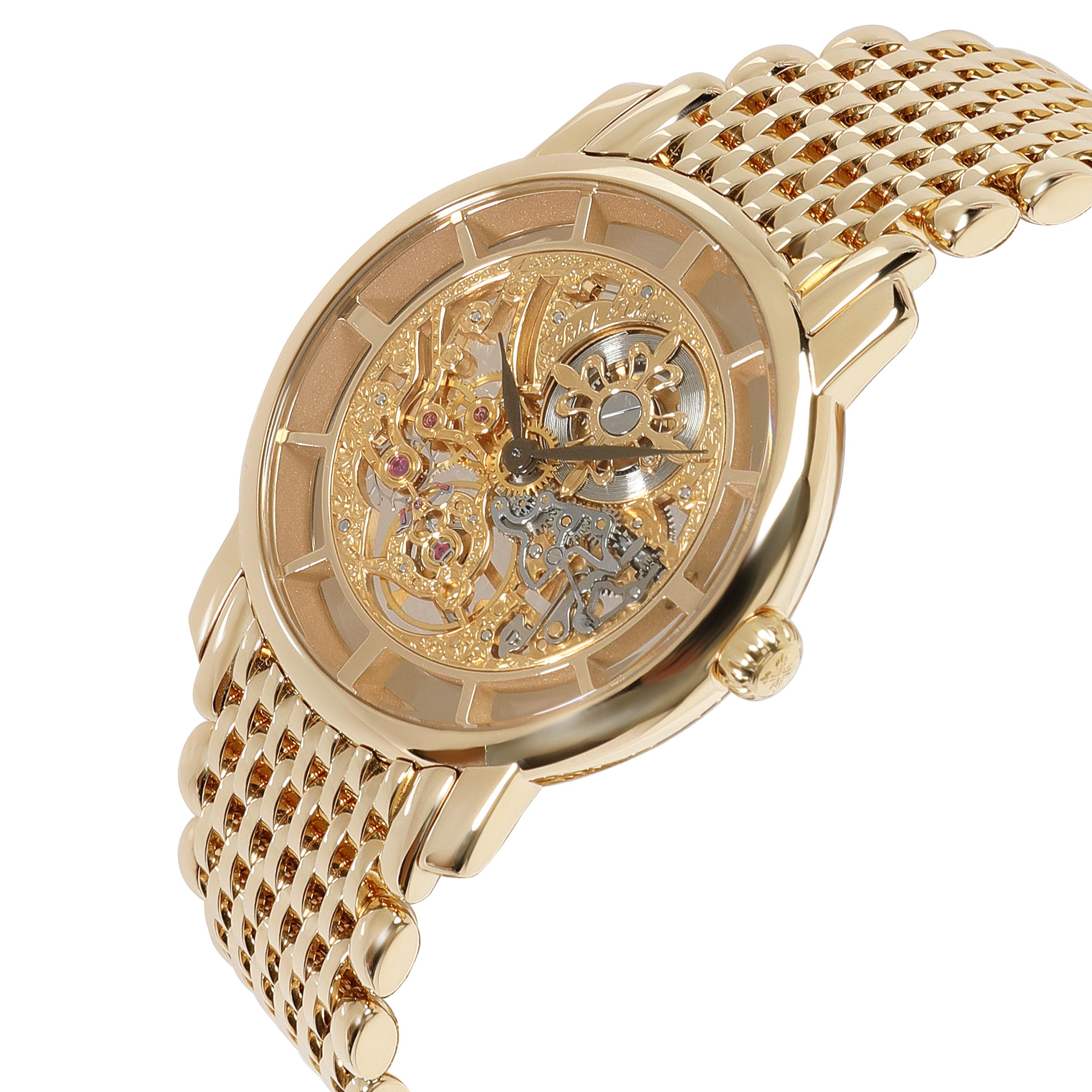 Kompliziertes Skelett 7189/1J-001 Damenuhr von Patek Philippe in 18kt Gelb im Zustand „Hervorragend“ in New York, NY