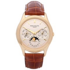 Patek Philippe Complications 3940J Men's Yellow Gold Perpetual Calendar Watch