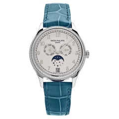 Patek Philippe Complications 4947G-010 Annual Calendar White Gold Silver Dial