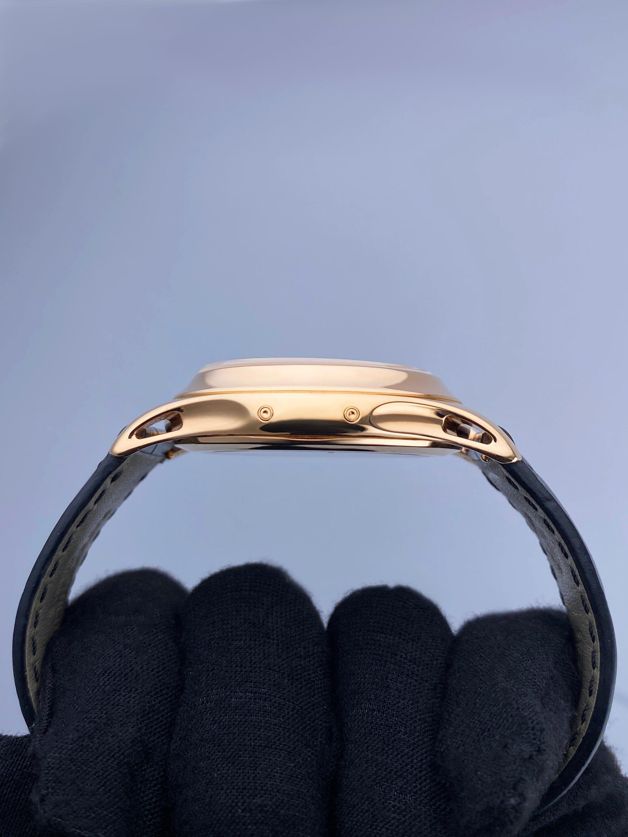 Patek Philippe Komplikationen 5205R Silber Zifferblatt Herrenuhr Box Papiere im Angebot 2