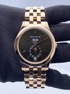 Patek Philippe Complications 5396/1R Brown Dial Mens Watch Box Papers