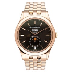 Patek Philippe Complications 5396/1R Brown Dial Mens Watch Box Papers